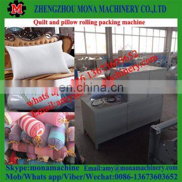 High Quality and Best Salable Quilt Rolling Coiled Packing Machine Roll Packing Machine for Quilt With Good Price photo-3