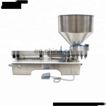 Salad Dressing Semi-auto Vertical Piston Filling Machine