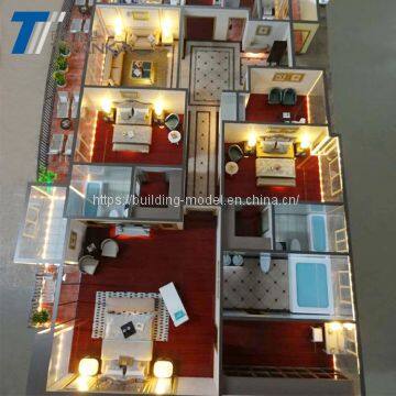 Attractive Miniature Building Model for Sell, Custom Made Interior Model photo-2