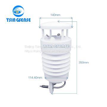 WES900 Integrated SO2,CO,NO2,O3 Gas Sensors and Weather Sensors for Air Quality Monitoring Station