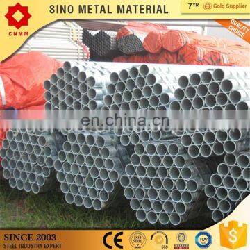 high-frequency galvanized steel pipe with blue strip