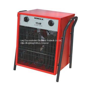 Industrial Air Forced Fan Heater 380V 15KW Yellow