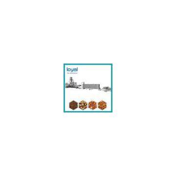 Variety Shapes 2D 3D Pellet Snack Food Crispy Pea Soya Extruder Machine Process Line