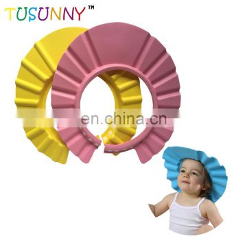 Baby safety Shower shampoo Cap kids bath hat