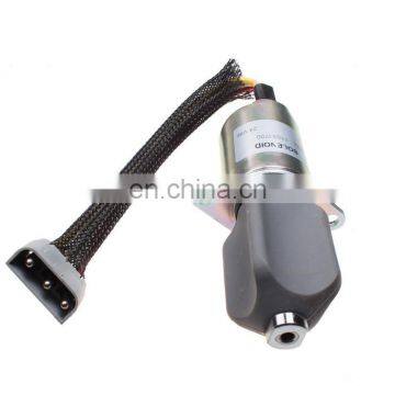 Fuel Stop Solenoid VOE 11033700 24V for Wheel Loaders L70C L330C L70B L330C photo-2