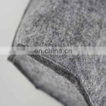 Factory Supply Customized Size Felt Wine Bottle Bag in Leather photo-2