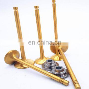 custom diesel parts gold titanium for Range Rover Sport V8 Petrol V8S/C Petrol SVR hse 12 EXHAUST & 12 INLET Valves engine