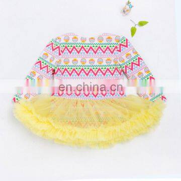 2018 Fairy baby girls boutique birthday party wear western dress