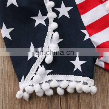 Toddler Kids 2pcs Sleeveless Vest Top + Striped Stars Shorts Pants Set Baby Clothes Outfits Clothing Set photo-6