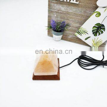 Himalayan Crystal Salt Rock USB Lamp LED Night Light