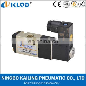 5 Port 2 Position Internal Pilot Alloy Material Pneumatic Electrical Valve Model 4V310-10 photo-6