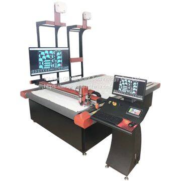 GM2518DK5 CNC Digital Fabric Cloth Paper Pattern Cutter Price  Single Ply CNC Digital Cutter Fabrics Textile Cutting Machine