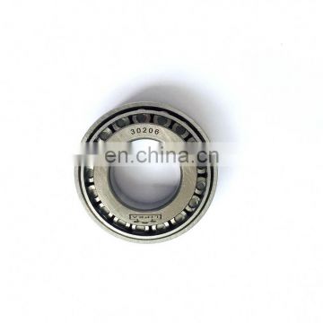 China good quality motorcycle agriculture machinary 30206 taper roller bearing