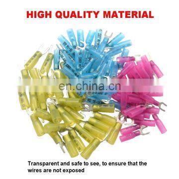 Hampool 2019 New Rohs Wire Joiner Motor Heat Shrink Insulated Fork Terminal photo-5