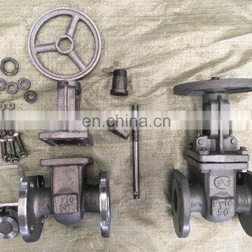 Competitive Price GOST Standard Carbon Steel Flange End Gate Valve With Handwheel
