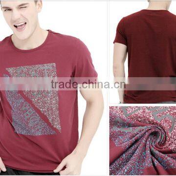 Plain Mens O Neck T Shirt Made Of 100% Cotton Slim Fit Style