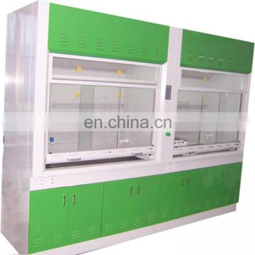 Commercial laboratory furniture desktop Laminar air flow cupboard chemical resistance fume hood