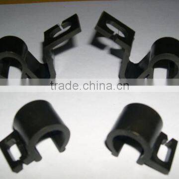 Greenhouse plastic hooks and clamps for shade curtain net