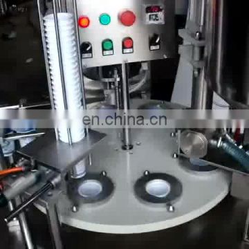 china supplier filling jelly water paper cup lid seal machines for sale