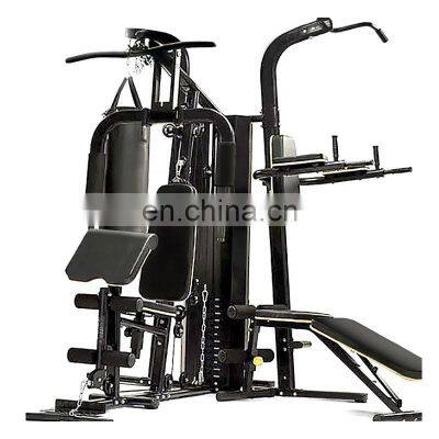 SD-M6 China factory seller indoor fitness machine multi gym 3 stations with sand bag