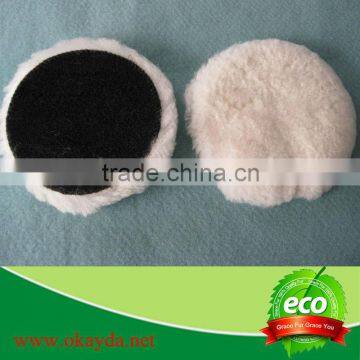 180 mm hook and loop fastener car polishing pad