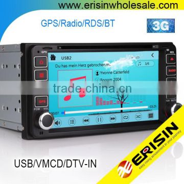 Erisin ES7603M RAV4 Corolla 7" Car DVD Player with GPS 3G