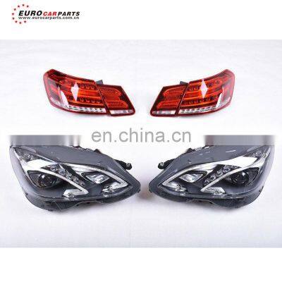 W212 E63 Headlight and tail light fit for E-class W212 2009-2012 upgrade to 2016year W212 E63 Headlight and tail lamp