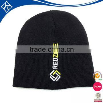 Customize logo high quality knitted colorful hip hop beanie hat