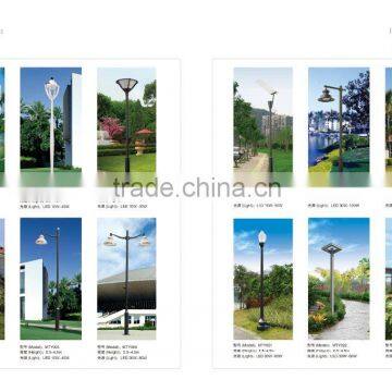 MCLED 20W-80W Two Heads of Led Garden Solar Lights With Gel-battery photo-2