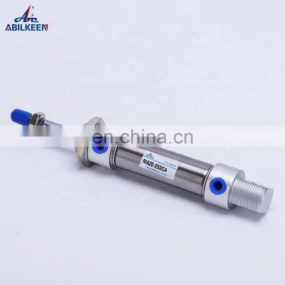 High Quality MA40 MA Series Stainless Steel Pen Type Adjustable Micro Single Acting Mini Pneumatic Air Cylinder