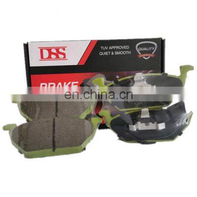 D768 brake factory direct sale auto brake pad parts disc brake pads  for vw