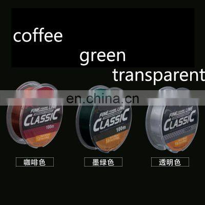 Wholesale High Strength 150m Monofilament Nylon Fishing Line for Saltwater Fishing and Freshwater Fishing photo-5