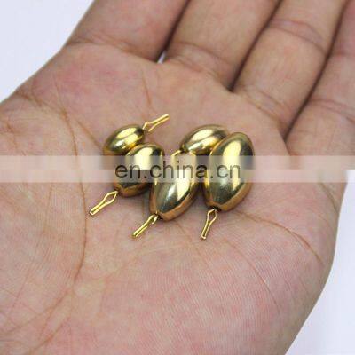 Amazon Multiple Sizes Upside Down Fishing Bait Copper Pendant 1.8g 3.5g 5g 7g 10g Copper Sinker Fishing Tackle photo-5