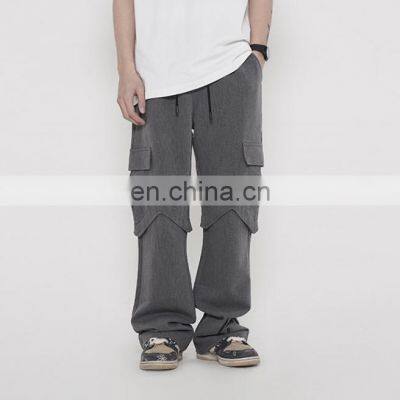 Personalized custom logo spandex thick fleece solid color sport joggers for men 2021