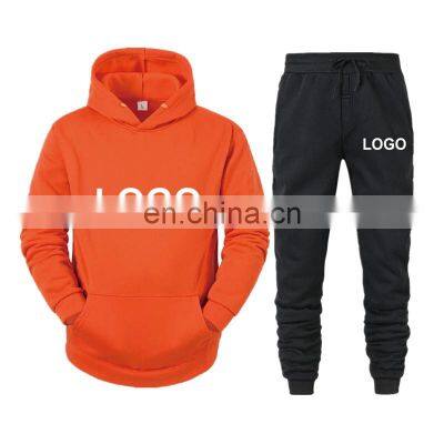 Men's and Women's Pullover Casual Gym Sport Wool Hoodie Winter High Quality Hoodie Set photo-2