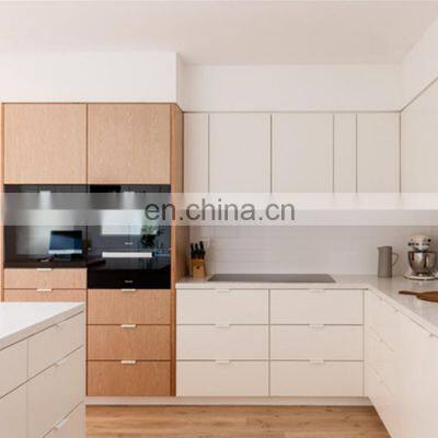 Ready Diversification Lacquer Kitchen Cabinets LED Kitchen Furniture Set photo-5