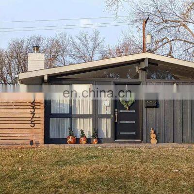 Triangle Roof Prefabricated Luxury Villa Two Storey Prefab House Container House