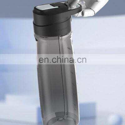 Transparent Eco Friendly Reusable Outdoor Self Cleaning Clear Gym Cute Custom Water Bottle photo-2