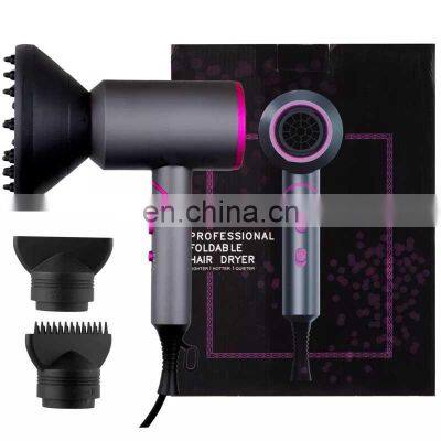 Premium Quality 200W Drayer Rotating Adjustable 3 In 1 Infrared Foldable Hair Dryer photo-2