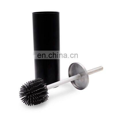 Plastic Accessories Holder Black Containers Stand Cleaner Moulds Silicone Stainless Steel Dispenser Brush Toilet photo-5