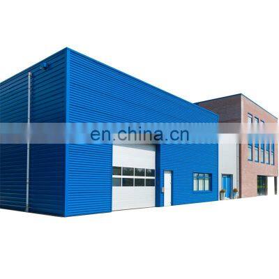 China Steel Prefabricated Storage Warehouse Shed As Cargo Shelter And Office photo-3