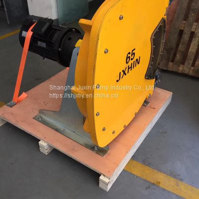 Industrial peristaltic hose pump concrete pump