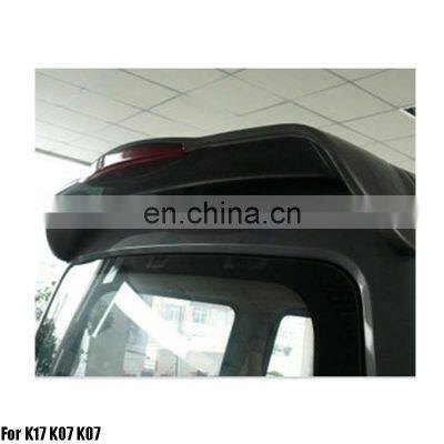 ABS Primer Painted Back Roof Spoiler For K17 K07 K07 Rear Spoiler