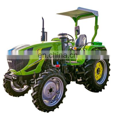 Farm front loader 4wd 1004 100hp agricultural equipment farm tractors grass mowing mini tractors prices in pakistan