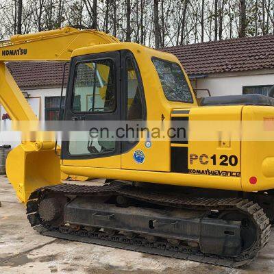 High quality second hand crawler excavator komatsu pc120 for sale