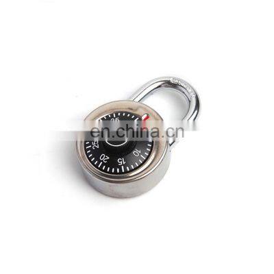 Super September 3 Dial Password Round Combination Luggage Zinc Alloy Lock Padlock