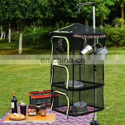 Hot selling outdoor camping rack storage bag rack storage rack