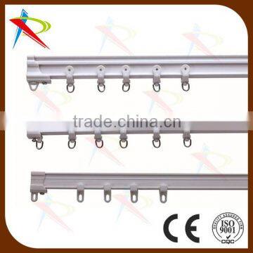 Aluminum curtain single track