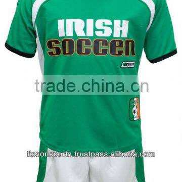 irish Soccer Set / New Soccer Uniform Set / Customized Soccer uniform