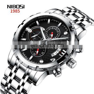 NIBOSI Automatic Watch for Men Wrist Luxury Brand Case Fashion Waterproof Sport Watches